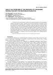 About the problems of the research of organisms interaction with the microwave radiation