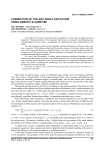 Correction of the arc array excitation using genetic algorithm