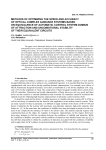 Methods of optimizing the speed and accuracy of optical complex guidance systems based on equivalence of automatic control system domain of attraction and unconditional stability of their equivalent circuits