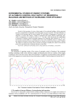 Experimental studies of energy systems of automatic control heat supply of residential buildings and methods of increasing their efficiency