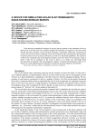 A device for simulating solar electromagnetic radiation microwave bursts