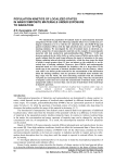 Population kinetics of localized states in nanocomposite materials under exposure to radiation