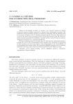 A numerical method for inverse spectral problems