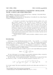 On the one-dimensional harmonic oscillator with a singular perturbation