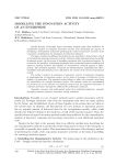 Modelling the innovation activity of an enterprise
