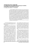 The methodological problems of correlation (or compliance) and quality metric assessments in neuropsychology