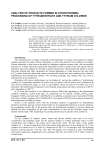 Analysis of products formed in hydrothermal processing of yttrium nitrate and yttrium chloride