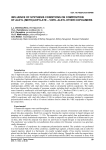 Влияние условий синтеза на состав сополимеров алкил(мет)акрилат-винилалкиловый эфир