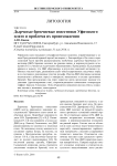 Дырчатые брекчиевые известняки Уфимского плато и проблема их происхождения