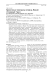 Криогенные минералы пещер р. Вижай (Северный Урал)
