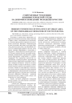 Современные тенденции влияния городской среды на добрачное поведение молодежи в России