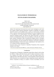 Alexander of Aphrodisias on syllogistic reasoning