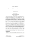 Alexander's metaphysics commentary and some scholastic understandings of automata