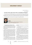 Economy of the region: from crisis to sustainable development