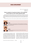 Modern standards of reproductive behavior of the population and the objectives of pro-family population policy