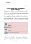 Social and economic damage due to population's mortality from suicides