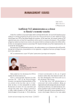 Inefficient vat administration as a threat to Russia's economic security