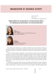 Opportunities for and prospects of using citation indices in evaluating the performance of research institution