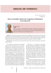 The use of median rank for the comparison of alternatives in the long-term