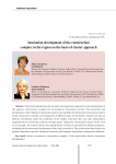 Innovation development of the construction complex in the region on the basis of cluster approach