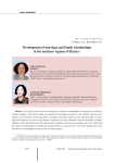 Development of marriage and family relationships in the northern regions of Russia