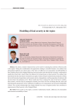 Modelling of food security in the region