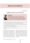 Modelling of economic systems with Petri nets