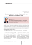 Alleviation of pensioners’ poverty - a key task for the state and society in contemporary Russia