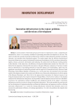 Innovation infrastructure in the region: problems and directions of development