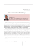 On the normative model of a healthy lifestyle