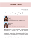 Strengthening the tourism appeal of Russian territories: current trends and management practices