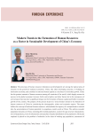 Modern trends in the formation of human resources as a factor in sustainable development of China's economy