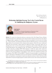 Reforming individual income tax is the crucial factor in stabilizing the budgetary system