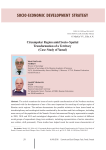 Circumpolar region amid socio-spatial transformation of a territory (case study of Yamal)