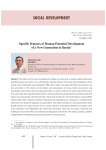 Specific features of human potential development of a new generation in Russia