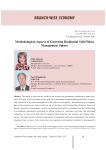Methodological aspects of governing residential solid waste management sphere