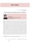 Problems related to regional budgeting amid fiscal consolidation