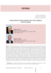 Pension reform and exacerbating issues of the legitimacy of the government