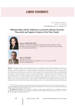 Minimum wage and the subsistence level in the Russian economy: theoretical and empirical analysis of the main trends