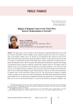 Budgets of regional centers in the north-west: tools for modernization or survival?