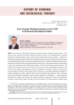 State strategic planning experience in the USSR in theoretical and empirical studies