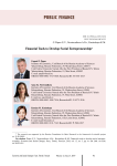 Financial tools to develop social entrepreneurship