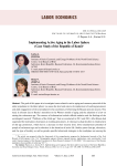 Implementing active aging in the labor sphere (case study of the Republic of Komi)