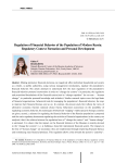 Regulation of financial behavior of the population of modern Russia: regulatory context formation and personal development