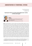 Improving the tools for assessing and managing export activities of SMEs in the region