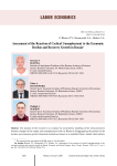 Assessment of the reaction of cyclical unemployment to the economic decline and recovery growth in Russia