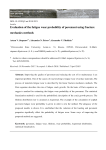 Evaluation of the fatigue wear probability of pavement using fracture mechanics methods