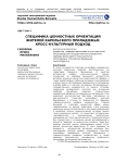 Специфика ценностных ориентаций жителей карельского Приладожья: кросс-культурный подход