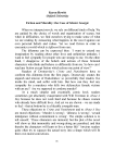 Fiction and morality: the case of Master Georgie