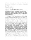 An approach to teaching modern British literature